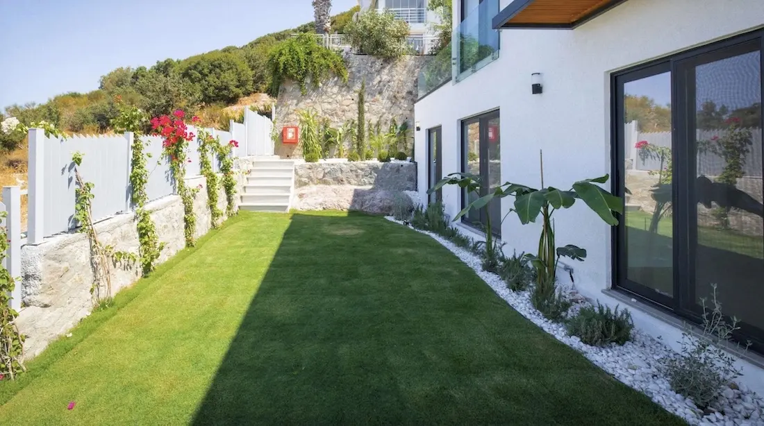 Garden area